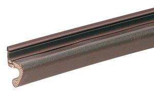 Frost King DS7B/25 Door Seal, 1 in W, 7 ft L, Thermoset Plastic