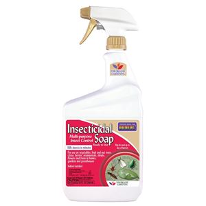 Bonide 652 Insecticidal Soap, Liquid, Spray Application, 1 qt Bottle