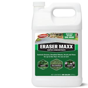 Martin's ERASER MAX 82002489 Weed Killer, Liquid, Clear Yellow, 1 gal