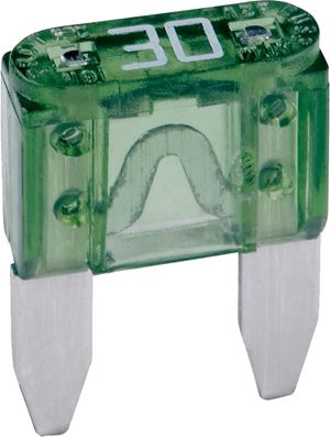 Bussmann BP/ATM-30-RP Automotive Fuse, Blade Fuse, 32 V, 30 A, 1 kA Interrupt