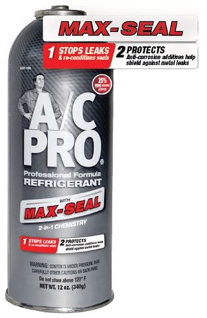 IDQ A/C Pro ACP105-6 Max Seal, 12 oz Aerosol Can, Pack of 6