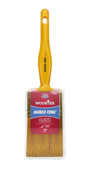 Wooster 1123-2 Paint Brush, 2 in W, 2-7/16 in L Bristle, China Bristle, Beaver Tail Handle