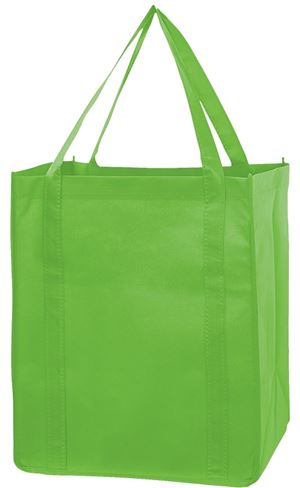 The Green Bag 11207 Folding Bag, 15-1/2 in W, 17 in H, Plastic