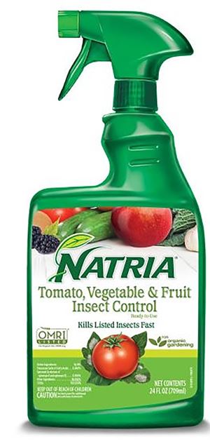 Natria 820047B Ready-to-Use Tomato Vegetable and Fruit Insect Control, 24 oz