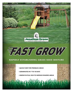 Jonathan Green 10820 Grass Seed, Fast Grow, 3 lb Bag