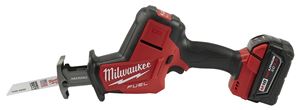 Milwaukee 2719-21 Reciprocating Saw Kit, Battery Included, 18 V, 5 Ah, 7/8 in L Stroke, 3000 spm