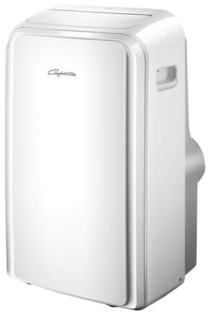 Comfort-Aire PS-121D Portable Air Conditioner, 115 V, 60 Hz, 12000 Btu/hr Cooling, 3-Speed, 55/54/53 dBA, 9 CEER