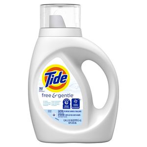 Tide 04182 Laundry Detergent, 42 oz, Bottle, Liquid, Slight, Pack of 6