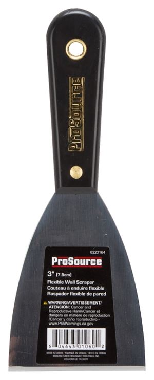 ProSource Wall Scraper, 3 in W Blade, HCS Flexible Blade