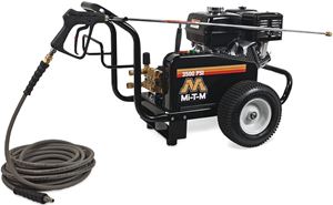 Mi-T-M JCW JCW-3504-2MHB Pressure Washer, Gasoline, Honda GX390 OHV Engine, 389 cc Engine Displacement, AR Pump