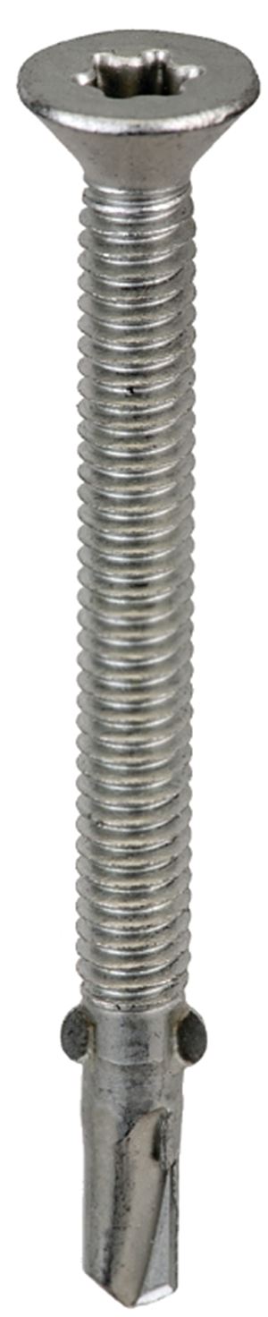 Acorn International S-WM12212G250 Screw, #12 Thread, Star Drive, Self-Tapping, Winged Point, Galvanized Steel, 250 BAG