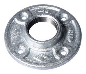 ProSource 27-11/4G Floor Flange, 1-1/4 in, 4.2 in Dia Flange, FIP, 4-Bolt Hole, 0.75 in L Through Bore