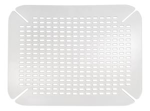 iDESIGN 59060 Sink Saver, 13.97 in L, 15.94 in W, PVC, Clear