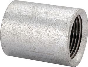 ProSource PPGSC-8 Merchant Pipe Coupling, 1/4 in, Threaded, Malleable Steel