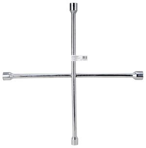 ProSource JL-AT-TGCW10123L Lug Wrench, Hex Socket, 11/16, 3/4, 13/16 and 7/8 in Socket, 20 in L, Carbon Steel