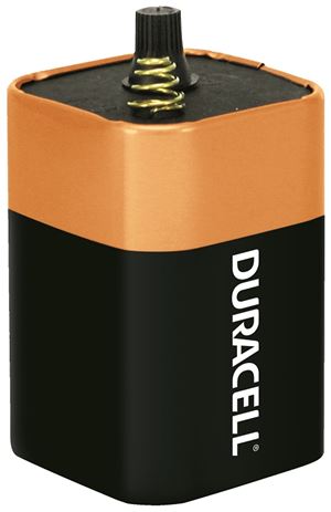 Duracell MN908 Battery, 6 V Battery, 11.5 Ah, 4LR25X Battery, Alkaline, Manganese Dioxide