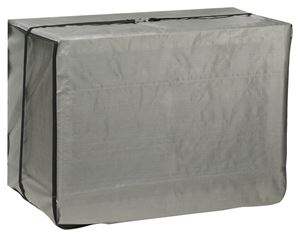 Frost King AC5H Window Air Conditioner Cover, 28 in L, 28 in W, 6 mil Thick Material, Polyethylene, Gray