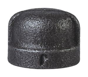 ProSource B300 8 Pipe Cap, 1/4 in, FIP, Malleable Iron, 40 Schedule, 300 psi Pressure