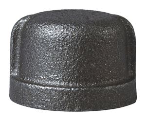 ProSource 521-404HN Series 18-3/4B Pipe Cap, 3/4 in, FIP, Malleable Iron, 40 Schedule, 300 psi Pressure