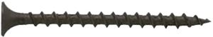 ProFIT 0286058 Screw, #6 Thread, 1 in L, Coarse Thread, Bugle Head, Phillips Drive, Sharp Point, Phosphate, 353/BX