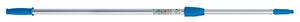 Unger Professional 972920 Telescopic Pole with Connect and Clean Locking Cone and Quick-Flip Clamps, 3 ft Min Pole L, 6 ft Max Pole L