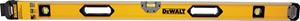 DEWALT DWHT43049 Box Beam Level, 48 in L, 3-Vial, 2-Hang Hole, Magnetic, Aluminum