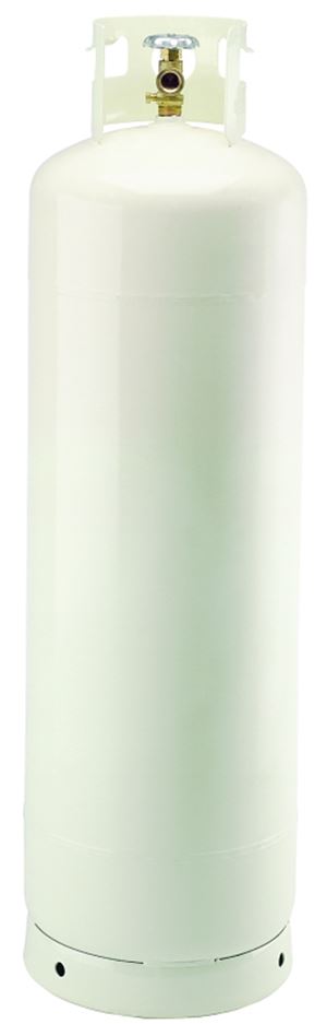 Worthington 282154/304623 Propane Gas Cylinder, 100 lb Tank, Steel