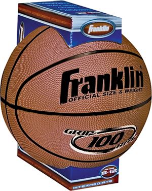 Franklin Sports GRIP-RITE Series 7107 Basketball, Rubber