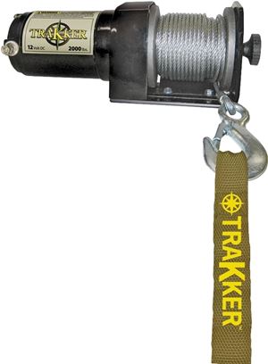 Keeper KT2000 Winch, 2000 lb, Electric, 12 VDC