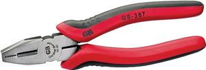 Gardner Bender GS-387 Lineman's Plier, 7-1/2 in OAL, 1-1/4 in Jaw Opening, Red Handle, Comfort-Grip Handle