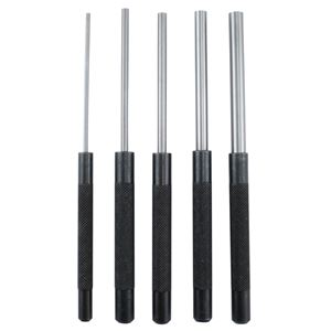 General SPC76 Pin Punch Set, 5-Piece, Steel