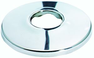 Plumb Pak PP91PC Bath Flange, 2-1/2 in OD, For: 1/2 in IPS Pipes, Brass, Chrome