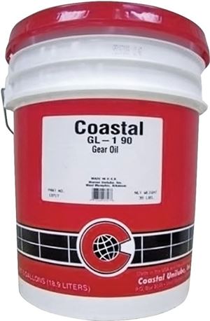 Coastal 13717 Gear Oil, 90, 35 lb