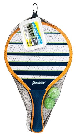 Franklin Sports 52615 Paddle Ball Set, Wood Racket, PVC Ball