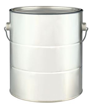 Valspar 60689 Empty Paint Can, 1 gal Capacity, Metal, Chrome