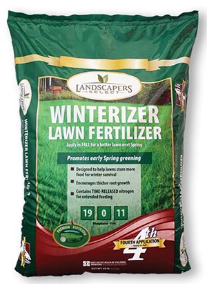 Landscapers Select 902734 Lawn Winterizer Fertilizer, 48 lb Bag, Granular