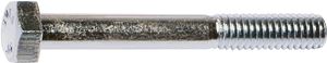 Midwest Fastener 00009 Bolt, 1/4-20 in Thread, 2 in OAL, 2 Grade, Zinc, Zinc, Coarse Thread