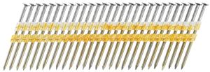 Senco HD27APBSN Collated Nail, 3 in L, Steel, Bright Basic, Full Round Head, Smooth Shank