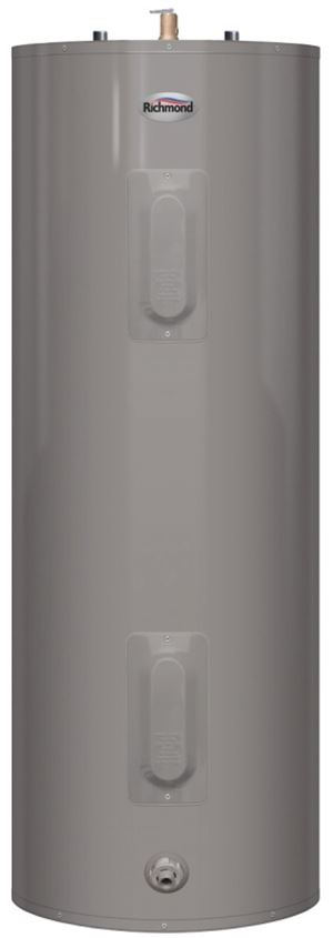 Richmond Essential Series 6E30-D Electric Water Heater, 240 V, 4500 W, 30 gal Tank, 0.92 Energy Efficiency