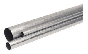 Allied Tube & Conduit 101584 EMT Conduit, 1-1/2 in, 10 ft L, Steel, Silver, Galvanized