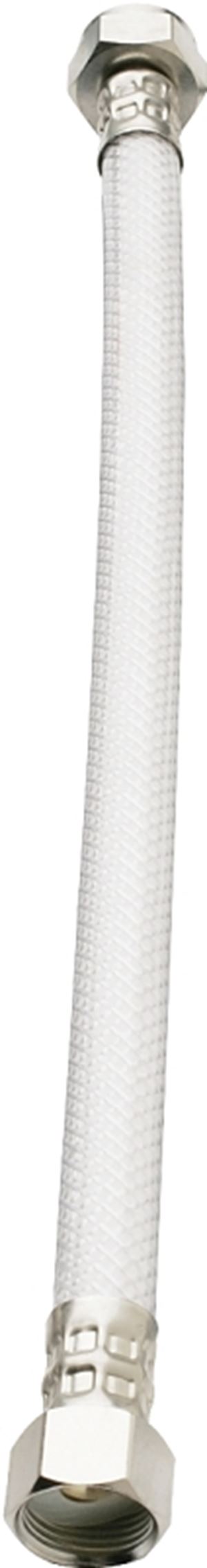 Plumb Pak EZ Series PP23847LF Sink Supply Tube, 1/2 in Inlet, Flare Inlet, 1/2 in Outlet, FIP Outlet, 12 in L