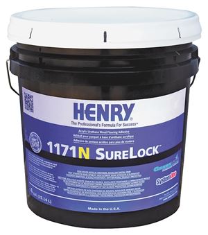 Henry SureLock 12236 Flooring Adhesive, Yellowish Beige, 4 gal Pail