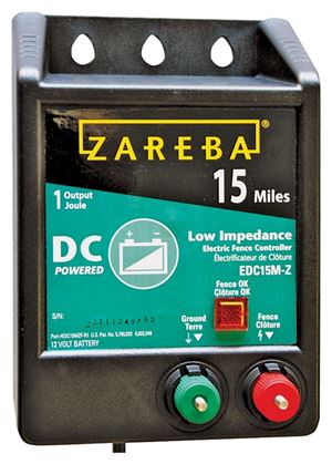 Zareba EDC15M-Z Fence Charger, 0.8 J Output Energy