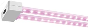 Feit Electric 74303 LED Grow Light, 120 V, 2 -Lamp, LED Lamp, 1100 K Color Temp, Red