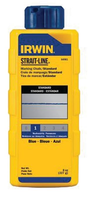 Irwin 64901 Marking Chalk Refill, Blue, Temporary