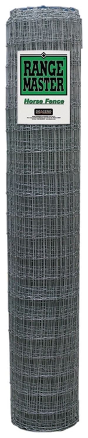 Rangemaster 6963 Horse Fence, 100 ft L, 60 in H, 12.5 ga Gauge, Galvanized