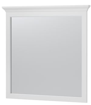 Craft + Main Hollis Series HOWM3232 Framed Mirror, 32 in L, 32 in W, White Frame