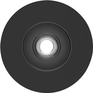 DeWALT DW4945 Fiber Disc Backing Pad, 4-1/2 in Dia, 5/8 in Arbor/Shank, Rubber