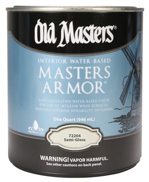 Old Masters 72204 Wood Stain, Semi-Gloss, Liquid, 1 qt