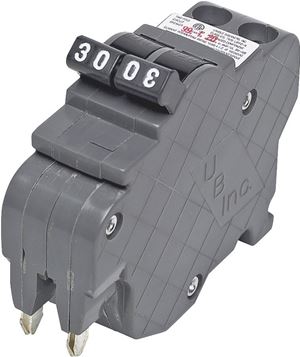 Federal Pacific UBIF0230N Circuit Breaker, Type NC, 30 A, 2 -Pole, 120/240 V, Plug Mounting